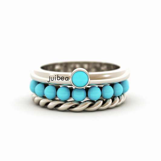 Cherish You Personalized Ring Stack